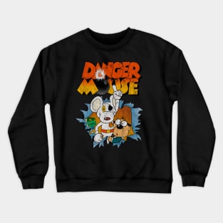 Vintage Danger Mouse Crewneck Sweatshirt